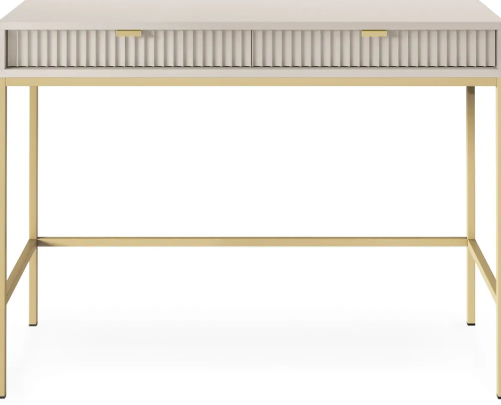 Biurka|Toaletki I Konsole>PIASKI Nowoczesna toaletka z szufladami AVANTI cashmere kaszmir