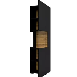 Zestawy Mebli Do Salonu|Witryny>Helvetia Nowoczesna witryna do salonu czarna AVENTELI