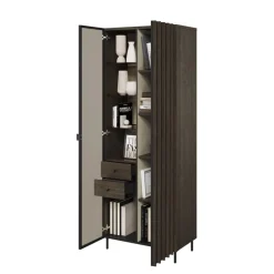 Zestawy Mebli Do Salonu|Witryny>lenart. Nowoczesna witryna do salonu z oświetleniem PIEMONTE