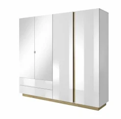 Zestawy Mebli Do Sypialni></noscript>LASKI Nowoczesne białe meble do sypialni LINDA