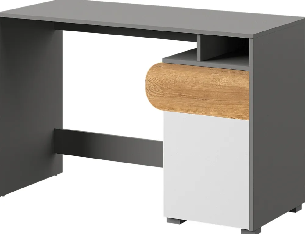 Biurka|Zestawy Mebli Młodzieżowych>DOLMAR Nowoczesne biurko do pokoju młodzieżowego 120 x 53 cm COOLIFY