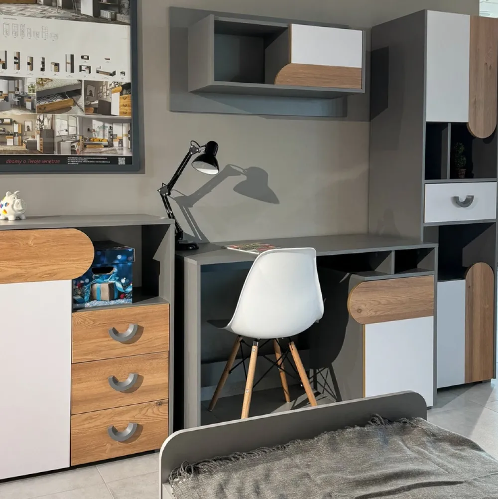 Biurka|Zestawy Mebli Młodzieżowych>DOLMAR Nowoczesne biurko do pokoju młodzieżowego 120 x 53 cm COOLIFY