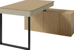 Zestawy Mebli Młodzieżowych>MEBLAR Nowoczesne biurko młodzieżowe 125 cm z szufladami LISSARO