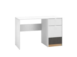 Biurka|Zestawy Mebli Młodzieżowych>ML Meble Nowoczesne biurko młodzieżowe 120 cm białe TORINO