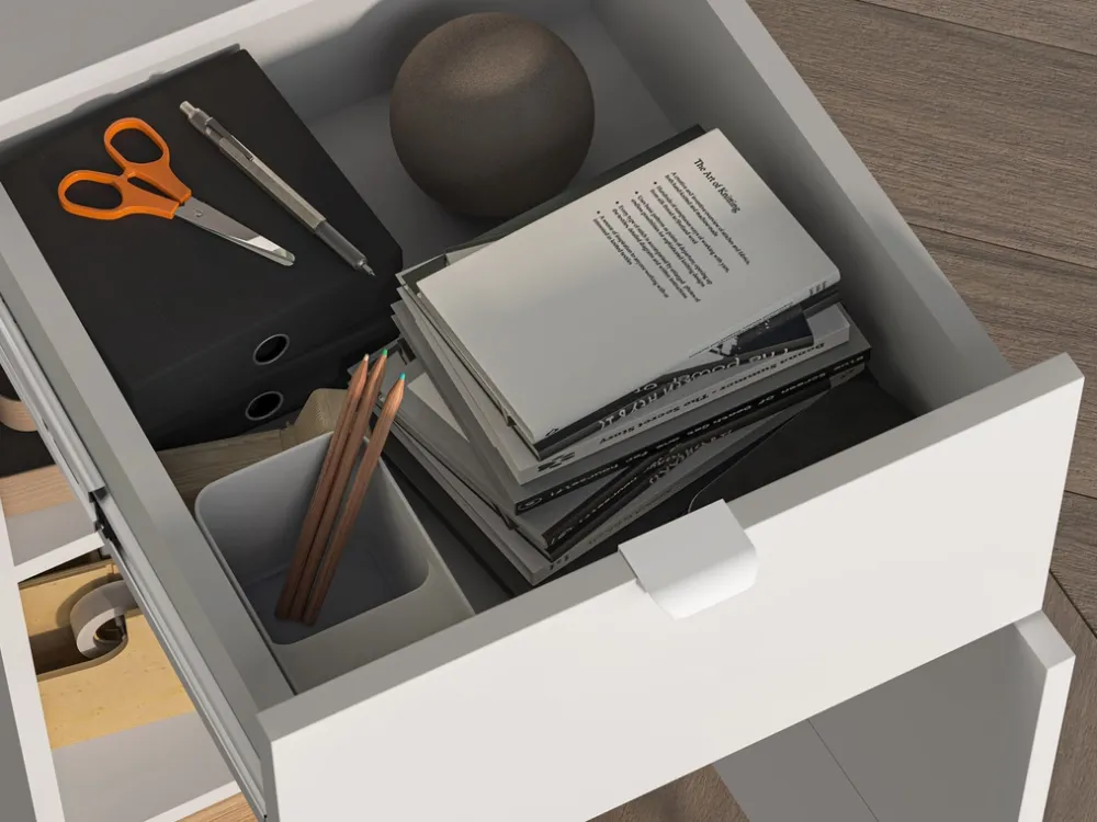 Biurka|Zestawy Mebli Młodzieżowych>ML Meble Nowoczesne biurko młodzieżowe 120 cm białe TORINO