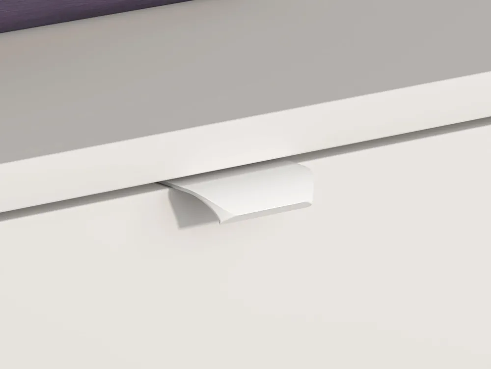 Biurka|Zestawy Mebli Młodzieżowych>ML Meble Nowoczesne biurko młodzieżowe 120 cm białe TORINO