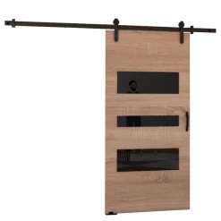 Drzwi Przesuwne>przesuwne.com Nowoczesne drzwi przesuwne 100 cm VASTO dąb sonoma