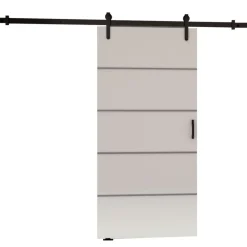 Drzwi Przesuwne>przesuwne.com Nowoczesne drzwi przesuwne 70 cm do garderoby SEFAL białe biały