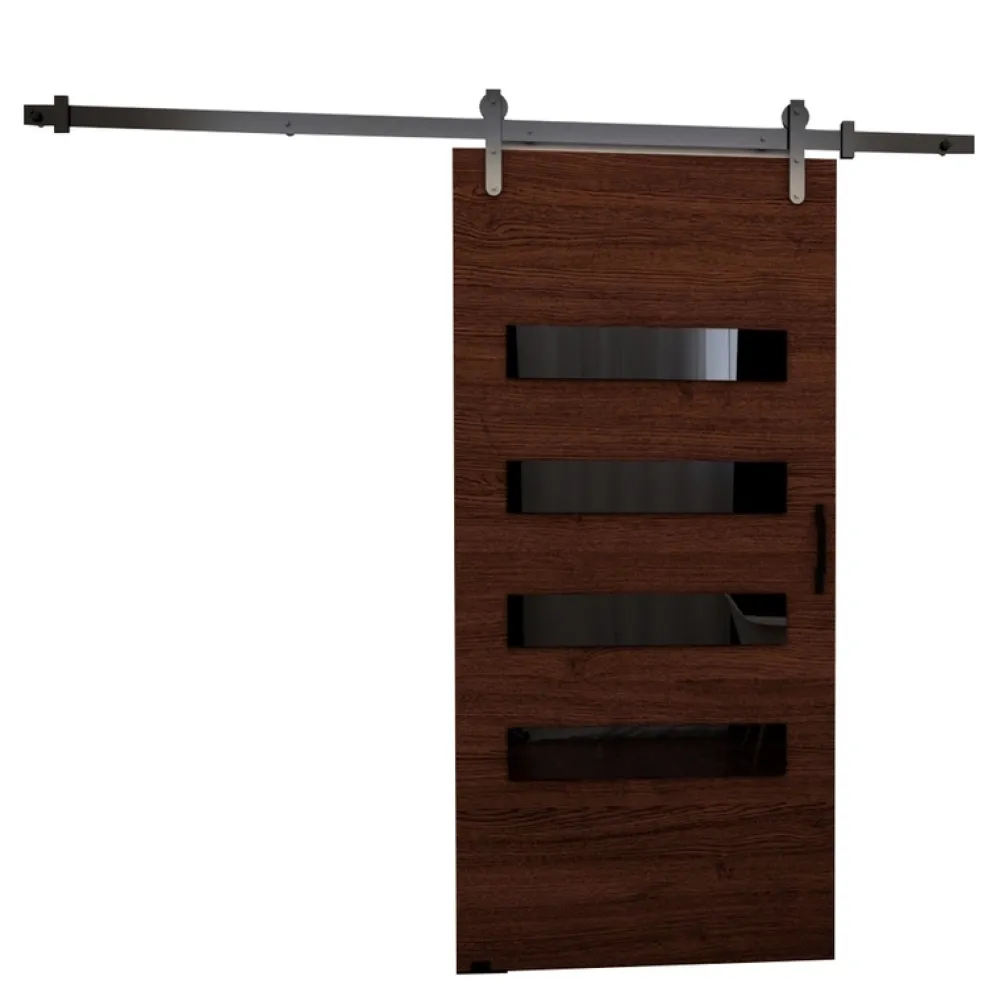 Drzwi Przesuwne>przesuwne.com Nowoczesne drzwi przesuwne 100 cm CRISTO wenge