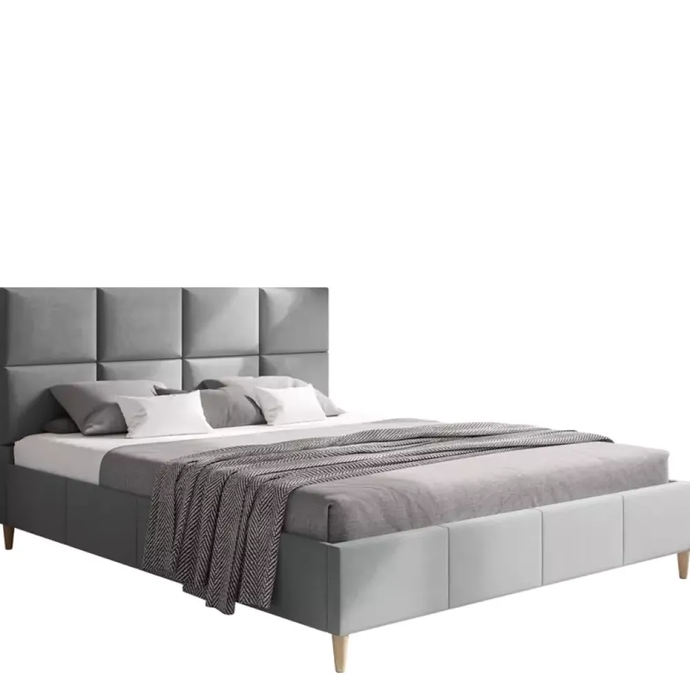 Łóżka Młodzieżowe|Łóżka Na Nóżkach>Riban Nowoczesne łóżko do sypialni 160x200 cm BOTER