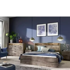 Łóżka Z Zagłówkiem|Łóżka Nowoczesne></noscript>JARSTOL Nowoczesne łóżko do sypialni 160x200 INELI