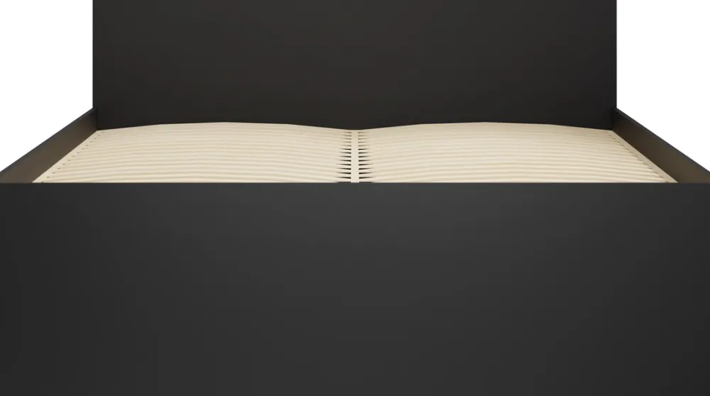 Łóżka Młodzieżowe|Łóżka Małżeńskie>GiB Meble Nowoczesne łóżko do sypialni 160x200 MAXIDO czarny