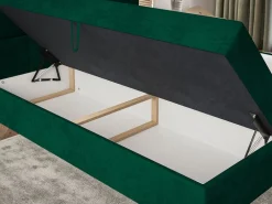 Łóżka Młodzieżowe|Łóżka Ze Stelażem></noscript>Riban Nowoczesne łóżko kontynentalne z pojemnikiem 140x200 cm ZAMER