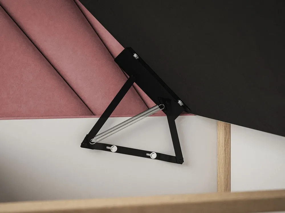 Łóżka Małżeńskie|Łóżka Ze Stelażem>Riban Nowoczesne łóżko kontynentalne 160x200 cm CELCO pojemnik na pościel