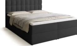 Łóżka Małżeńskie|Łóżka Ze Stelażem>BROMARKT Nowoczesne łóżko kontynentalne 160x200 cm z pojemnikiem DETROIT