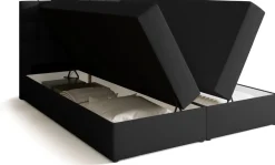 Łóżka Małżeńskie|Łóżka Ze Stelażem>BROMARKT Nowoczesne łóżko kontynentalne 160x200 cm z pojemnikiem DETROIT