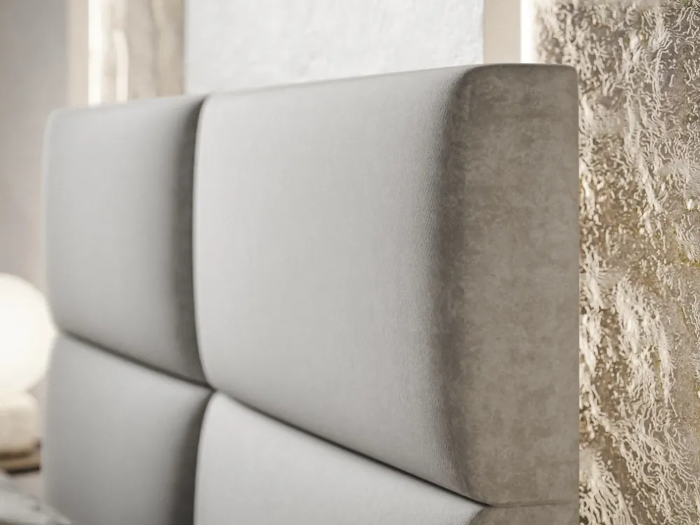 Łóżka Małżeńskie|Łóżka Ze Stelażem>Riban Nowoczesne łóżko kontynentalne 180x200 cm GEND pojemnik