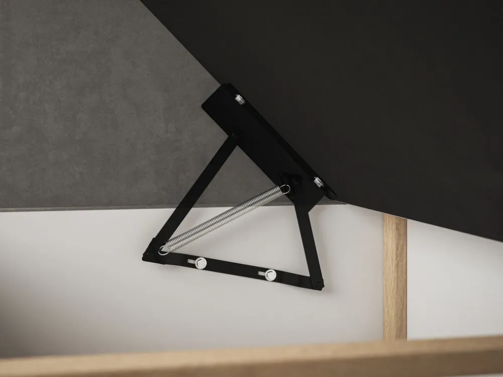 Łóżka Małżeńskie|Łóżka Ze Stelażem>Riban Nowoczesne łóżko kontynentalne 180x200 cm GEND pojemnik