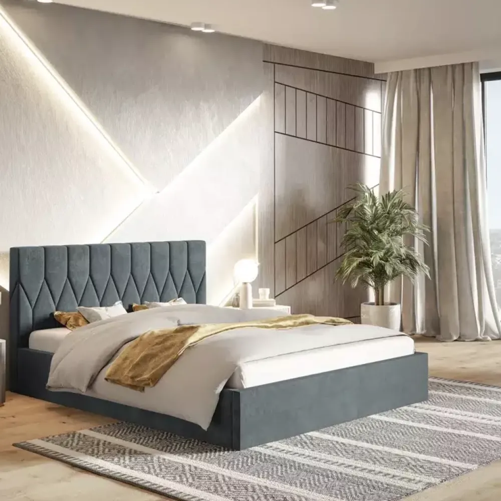 Łóżka Młodzieżowe|Łóżka Dziecięce>Riban Nowoczesne łóżko 120x200 cm FRANTA