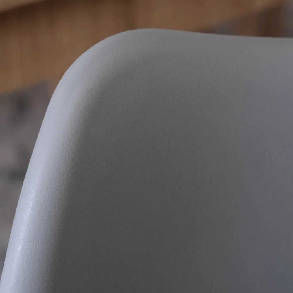 Krzesła Tapicerowane|Krzesła>MEBEL ELITE Nowoczesne krzesło tapicerowane do jadalni szare ekoskóra SILVO