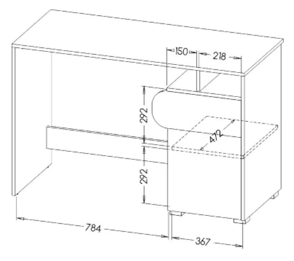 Meble Młodzieżowe|Zestawy Mebli Młodzieżowych>DOLMAR Nowoczesne meble do pokoju młodzieżowego COOLIFY