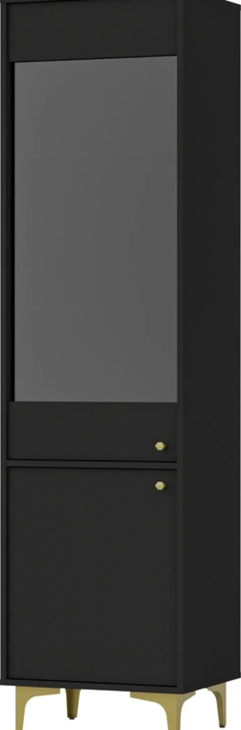 Zestawy Mebli Do Salonu>Lempert Nowoczesne meble do salonu TOKEN czarny grafit