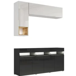 Zestawy Mebli Do Salonu|Meblościanki>BROMARKT Nowoczesne meble do salonu PREMIUM