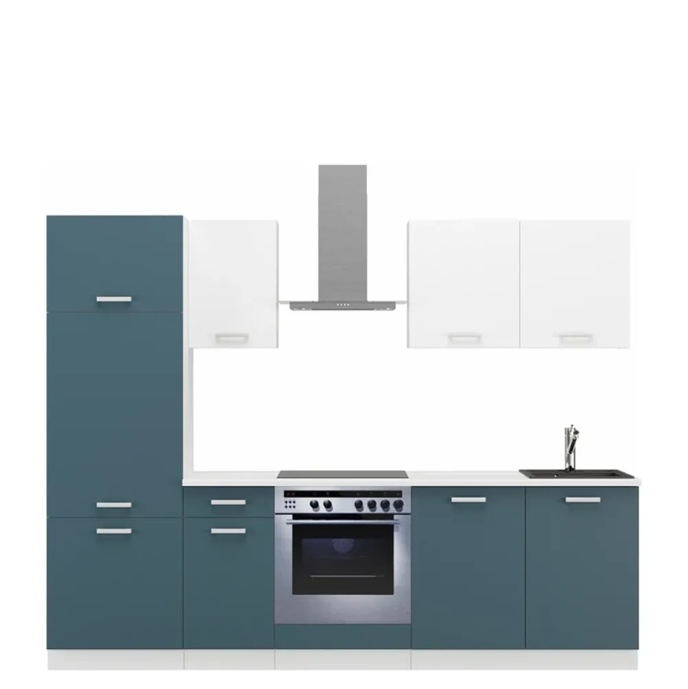 Meble Kuchenne>Lempert Nowoczesne meble kuchenne z blatem TONY 260 cm