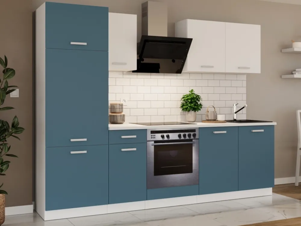 Meble Kuchenne>Lempert Nowoczesne meble kuchenne z blatem TONY 260 cm