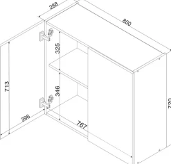 Meble Kuchenne></noscript>Stolkar Nowoczesne meble kuchenne 200 cm ISABEL szary jasny