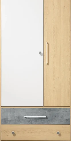 Zestawy Mebli Młodzieżowych>MEBLAR Nowoczesne meble młodzieżowe z łóżkiem SLEEK