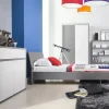 Zestawy Mebli Młodzieżowych>MARIDEX Nowoczesne meble młodzieżowe z łóżkiem i szafą ZENTO