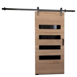 Drzwi Przesuwne>przesuwne.com Nowoczesne naścienne drzwi przesuwne 100 cm CRISTO sonoma dąb sonoma