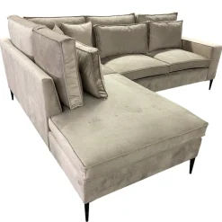 Narożniki>NEXT COLLECTION Nowoczesny beżowy narożnik do salonu EMBER