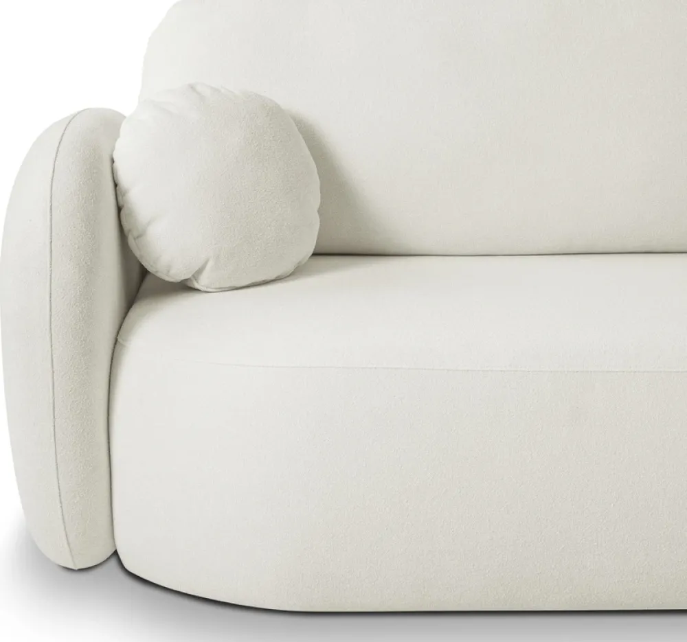 Meble Dla Dzieci|Narożniki>LASKI Nowoczesny beżowy narożnik do salonu z funkcją spania OMERO