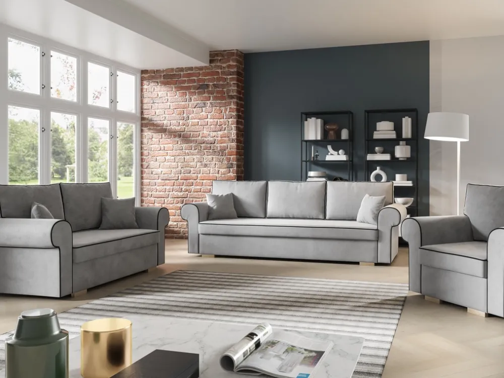 Fotele>Meble Grand Nowoczesny fotel do salonu MAGNOLIA