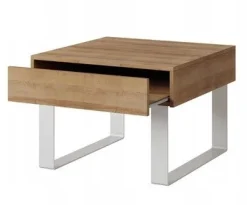 Zestawy Mebli Młodzieżowych|Ławy I Stoliki>GiB Meble Nowoczesny mały stolik kawowy MODERN dąb złoty