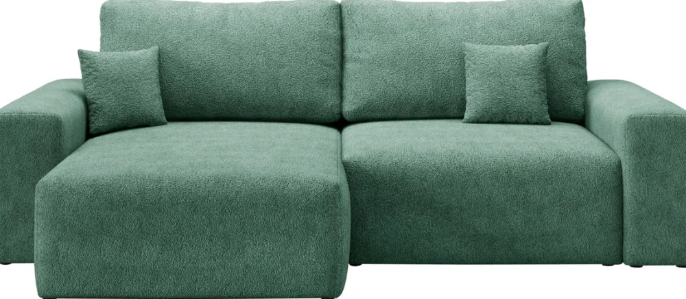 Meble Dla Dzieci|Narożniki>BROMARKT Nowoczesny narożnik do salonu boucle uniwersalny z funkcją spania CAMILO