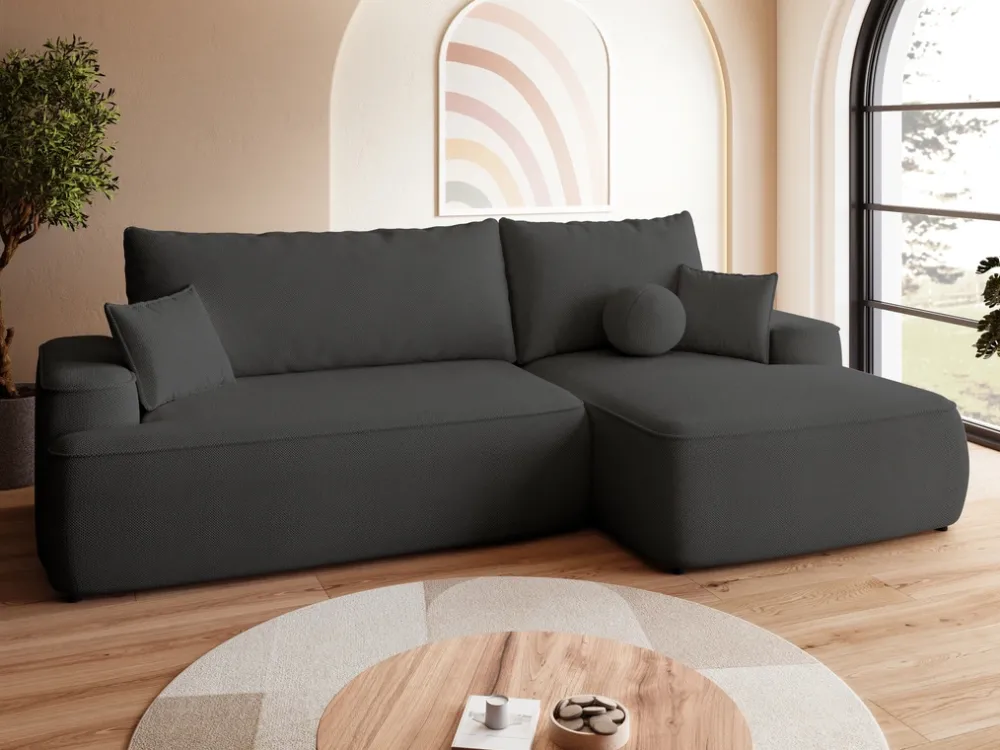 Meble Dla Dzieci|Narożniki>BROMARKT Nowoczesny narożnik do salonu z funkcją spania CARMELLO