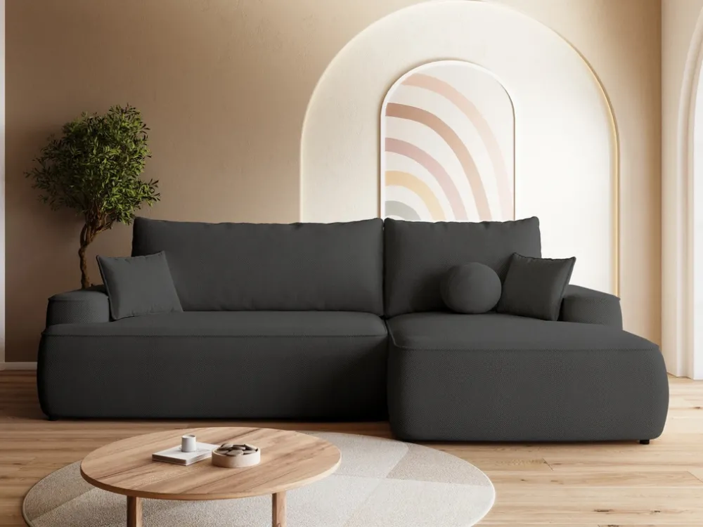 Meble Dla Dzieci|Narożniki>BROMARKT Nowoczesny narożnik do salonu z funkcją spania CARMELLO