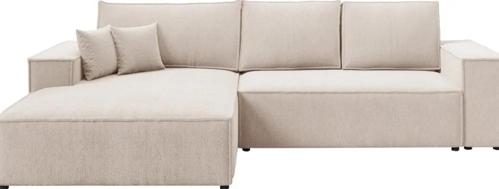 Meble Dla Dzieci|Narożniki>BROMARKT Nowoczesny narożnik do salonu z funkcją spania i pojemnikiem AMANDA