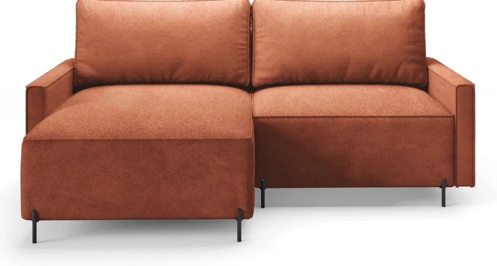 Narożniki|Meble Dla Dzieci>BROMARKT Nowoczesny narożnik loft na nóżkach z funkcją spania i pojemnikiem NORTON