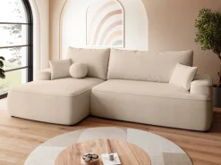 Meble Dla Dzieci|Meble Młodzieżowe>BROMARKT Nowoczesny narożnik z funkcja spania do salonu CARMELLO