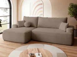 Meble Dla Dzieci|Meble Młodzieżowe>BROMARKT Nowoczesny narożnik z funkcja spania do salonu CARMELLO