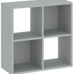 Regały Na Książki|Regały Dla Dzieci>INTER MEBLE Nowoczesny regał 61 cm do salonu z półkami CORTA szary