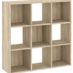 Regały Na Książki|Regały Dla Dzieci>INTER MEBLE Nowoczesny regał 91 cm na książki z półkami LAMORI dąb sonoma