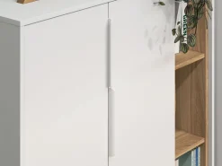 Zestawy Mebli Młodzieżowych|Szafy Młodzieżowe></noscript>ML Meble Nowoczesny regał 101 cm zamykany do pokoju młodzieżowego TORINIO