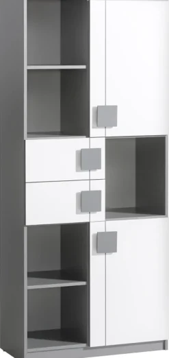 Regały Na Książki|Regały Dla Dzieci>DOLMAR Nowoczesny regał do pokoju dziecięcego 80 cm GROOVY