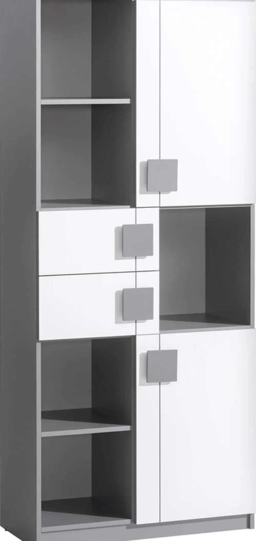 Regały Na Książki|Regały Dla Dzieci>DOLMAR Nowoczesny regał do pokoju dziecięcego 80 cm GROOVY