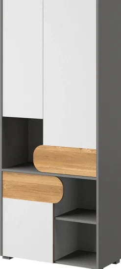 Regały Na Książki|Zestawy Mebli Młodzieżowych>DOLMAR Nowoczesny regał do pokoju młodzieżowego 80 cm COOLIFY